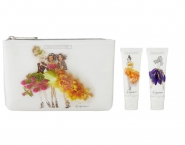 Heathcote & Ivory Kosmetická taška - Meredith Wing - Bergamot a Bílé Květy, 2x30